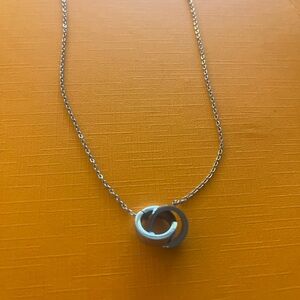 Cartier style Elegant Silver Necklace